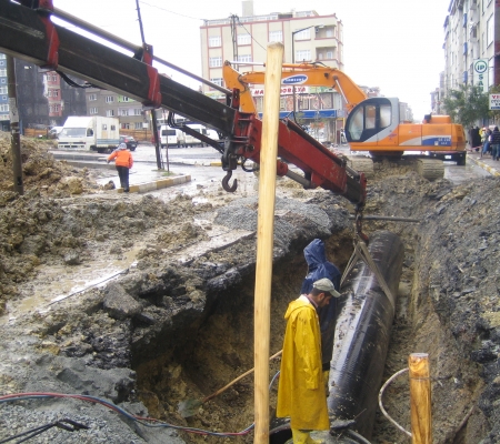 12- SULTAN ÇİFTLİĞİ Q1000-Q900 ÇELİK BORU İSALE HATTI İNŞAAT İŞİ